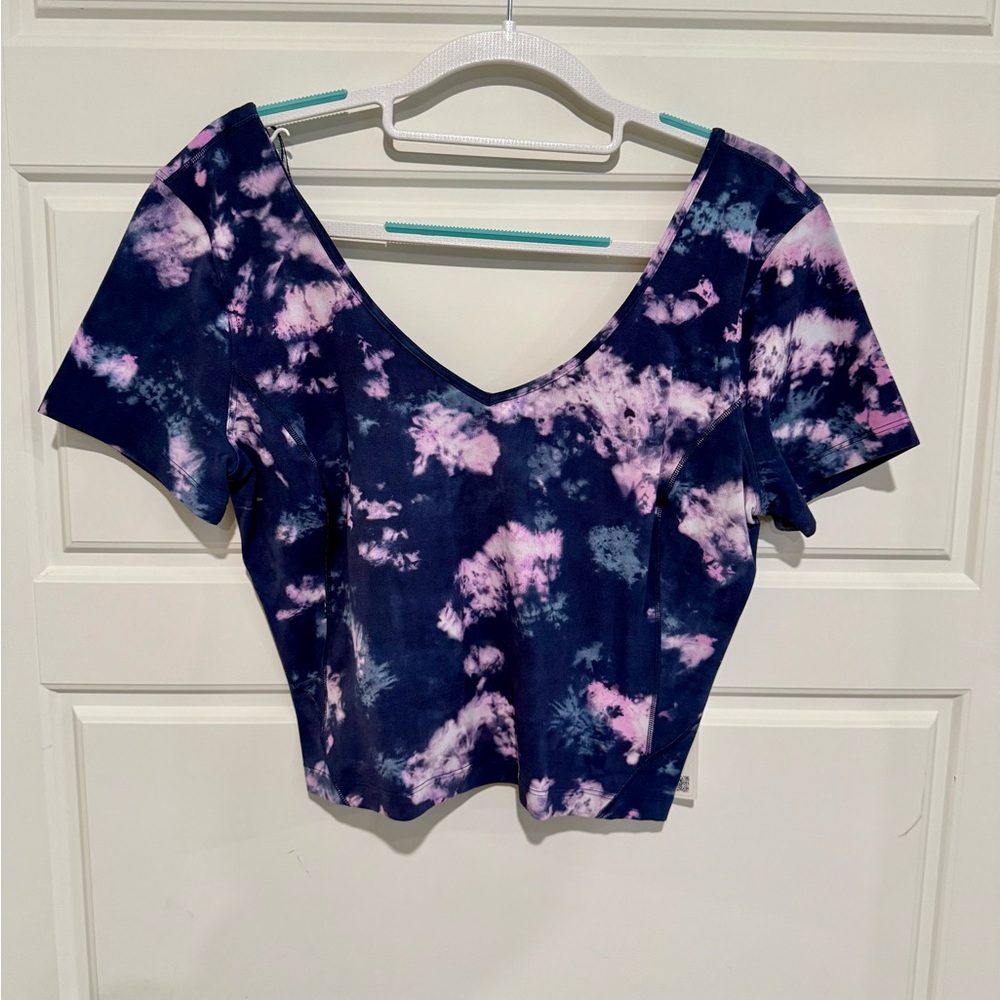 Lululemon | Align T-Shirt | Tie Dye Mineral Blue Multi